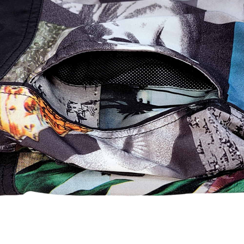 Men's American Eagle Beach/Surf Patchwork Board S… - image 8